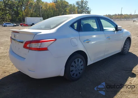 2013 Nissan Sentra S from USA, damaged, VIN 3N1AB7AP6DL732826
